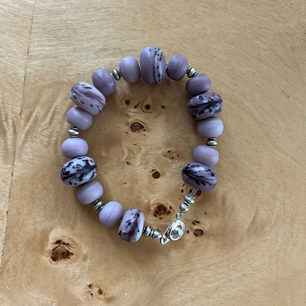 Purple bracelet